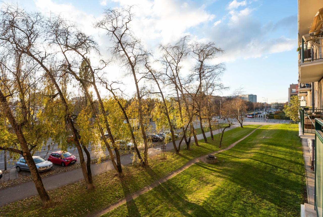 Ochota Sunny Apartment Warschau Exterior foto